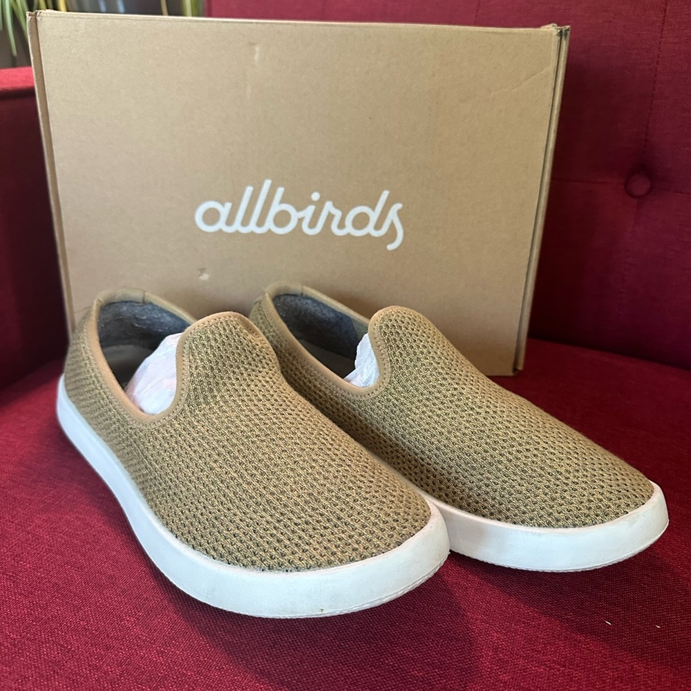 Allbirds Tan Slip-On Sneakers